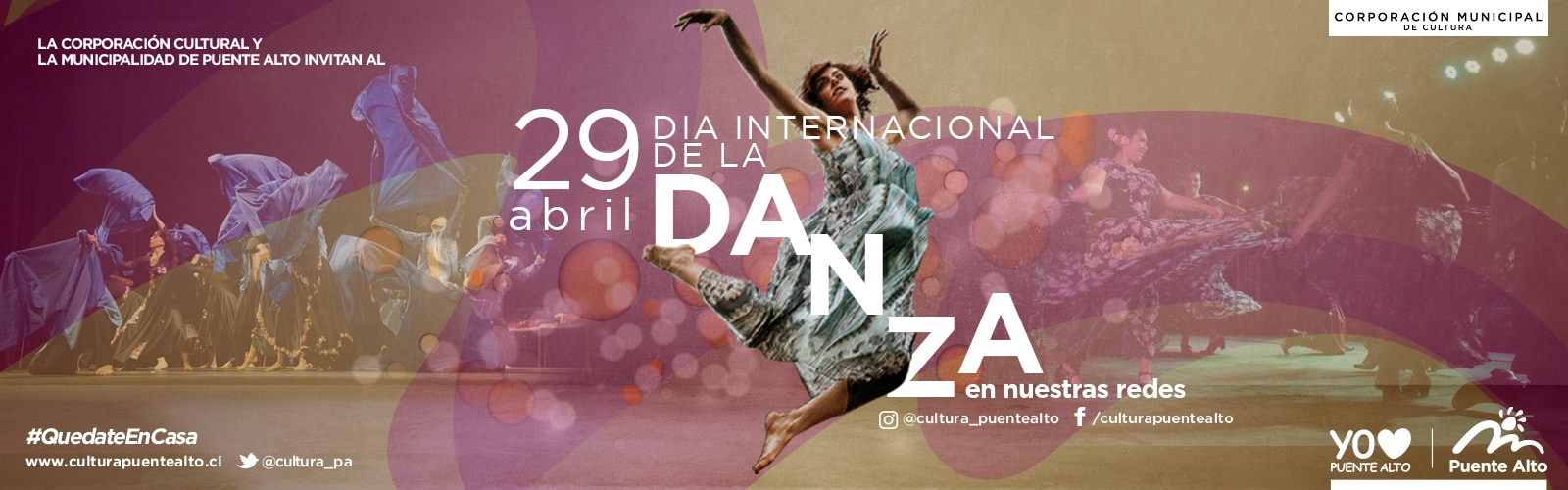 Desde nuestras casa nos reunimos a celebrar el Día Internacional de la Danza 